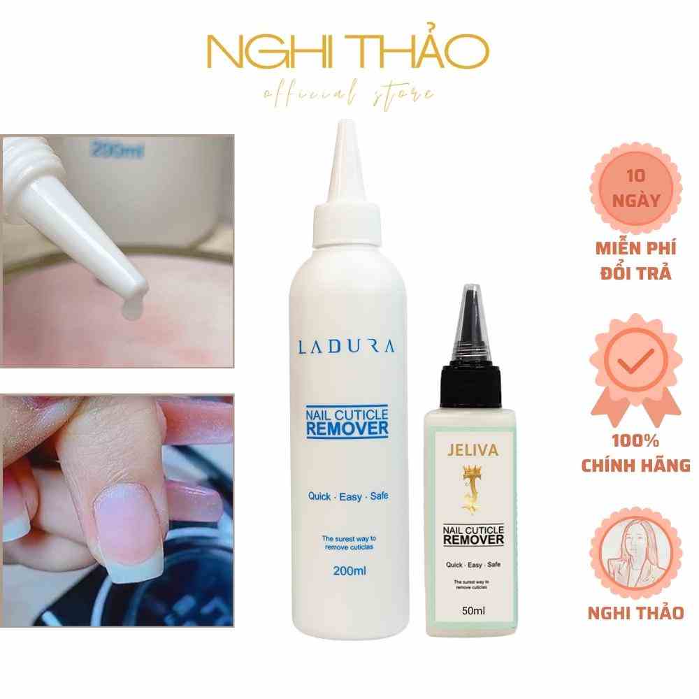 Kem làm mềm da nail Ladura NGHI THẢO