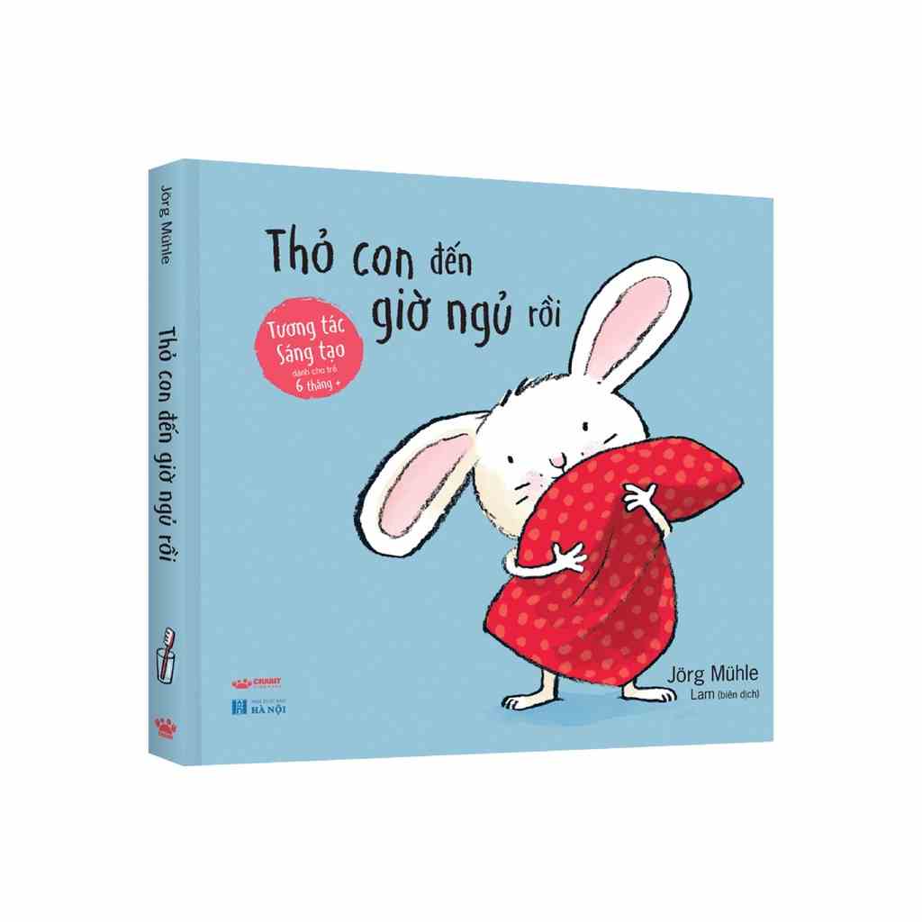 Sách - Kỹ năng sống - Thỏ con tự đi tắm - Thỏ con tự ngủ - Thỏ con nín khóc - Crabit Kidbooks (0-6 tuổi)