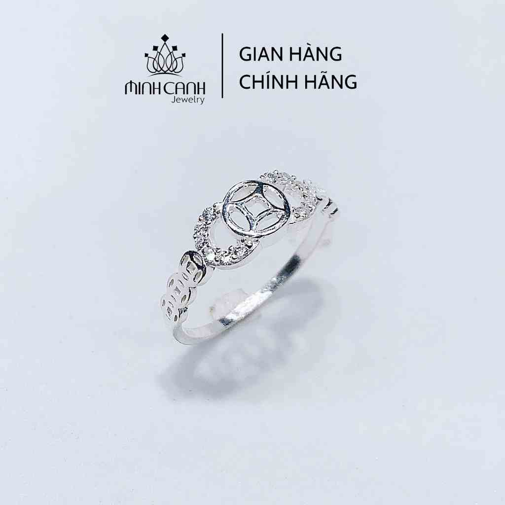 Nhẫn Bạc 3 Kim Tiền Tài Lộc May Mắn Minh Canh Jewelry