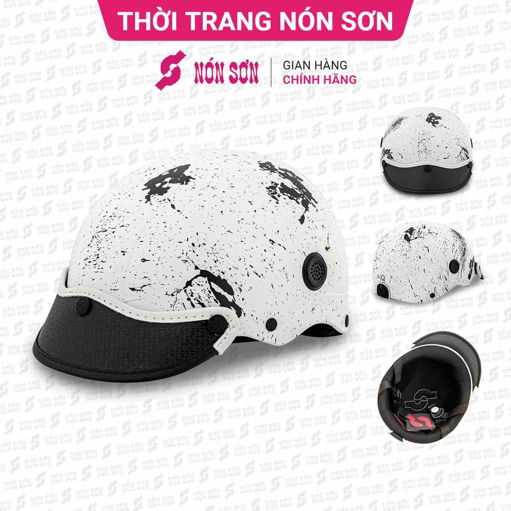 Mũ bảo hiểm lỗ thông gió phiên bản mới NÓN SƠN chính hãng MP-TR066