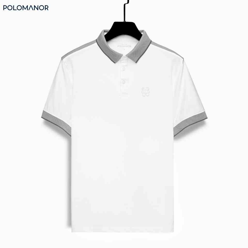 Áo Polo nam cổ bẻ BASICBEAR vải cá sấu Cotton CVC, nam tính, trẻ trung, thanh lịch - POLOMANOR