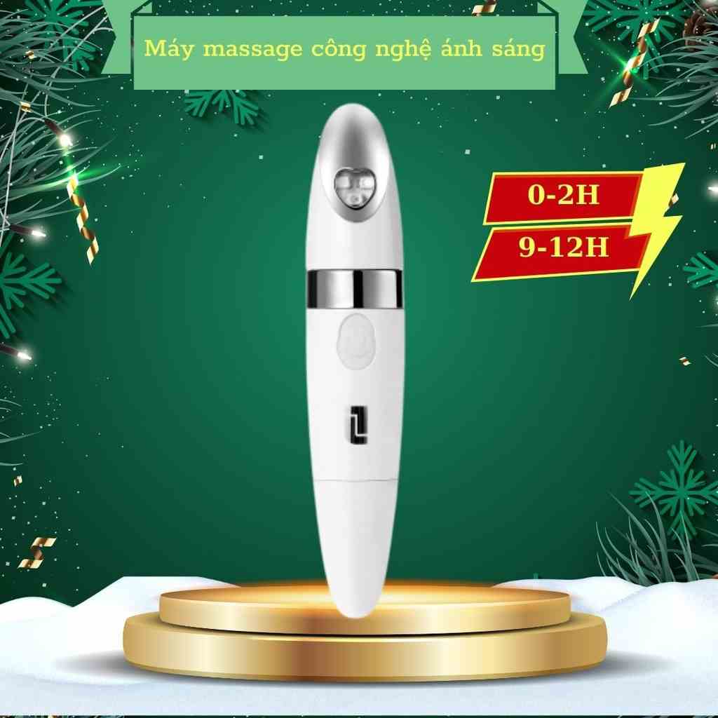 Máy massage mắt và mặt cầm tay ánh sáng và ion đẩy dưỡng chất Lifetrons EM400 dưỡng trắng giảm mụn chống lão hoá