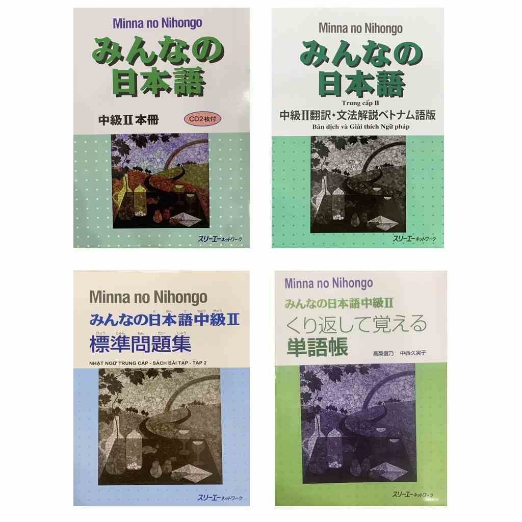 Sách - Combo Minna No Nihongo Trung Cấp 2 - Tương Đương Trình Độ N2 ( Lẻ Tuỳ Chọn )