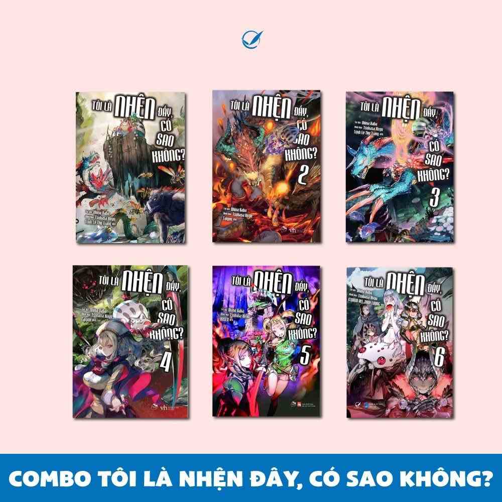 [Mã BMLTA35 giảm đến 35K đơn 99K] Sách Combo 5 cuốn Tôi là nhện đấy có sao không? 1,2,3,4,5,6