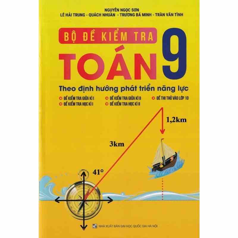 Sách - Bộ đề kiểm tra Toán 9 (Theo định hướng phát triển năng lực)