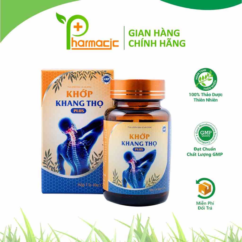 Khớp KHANG THỌ PLUS Chính Hãng, 200 Viên Hoàn - Giải Pháp Cho Người Bệnh Xương Khớp