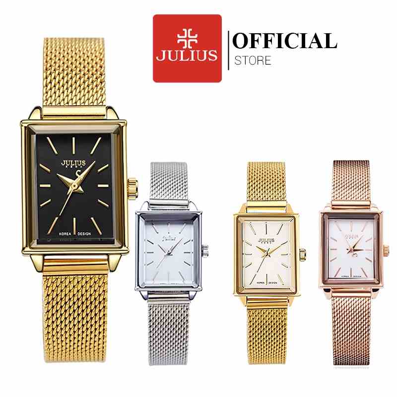 Julius Official | Đồng hồ nữ Julius JA-787 dây thép