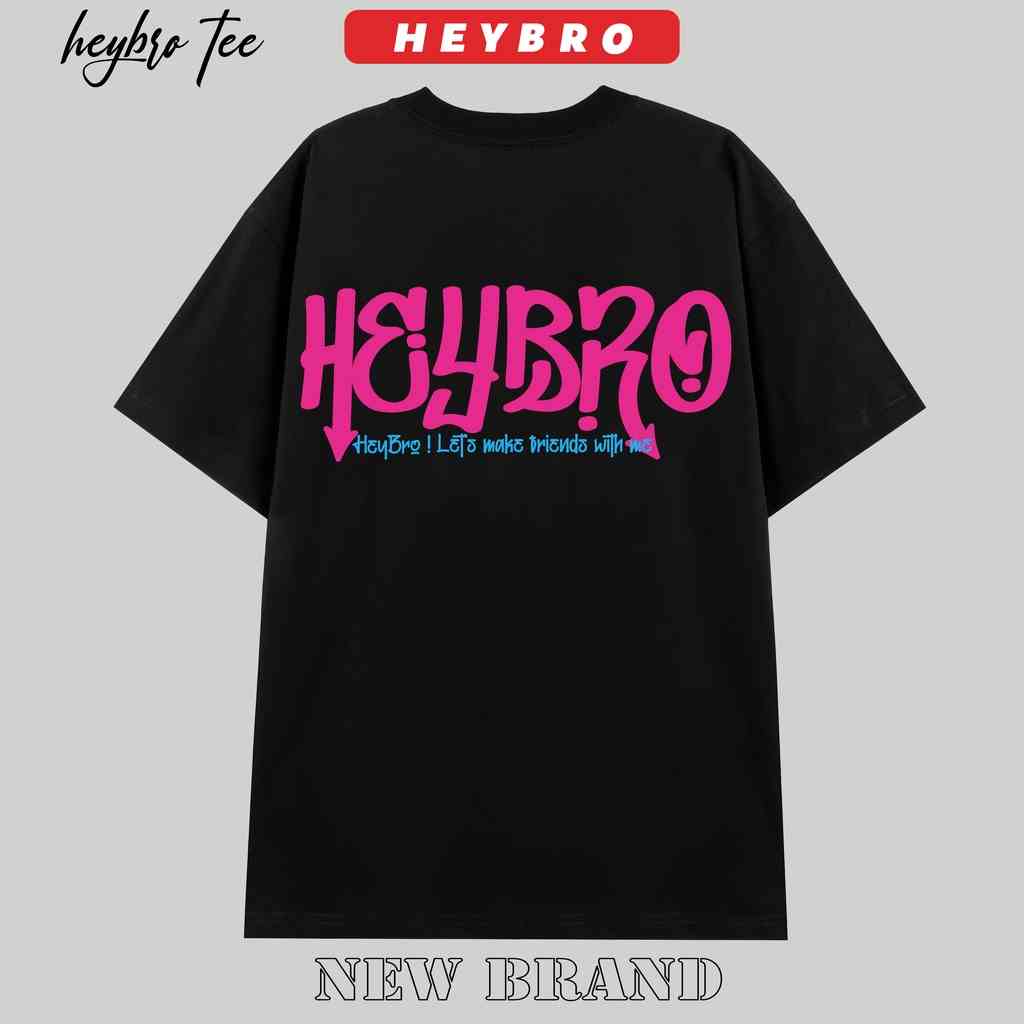 [Mã BMLTB35 giảm đến 35K đơn 99K] Áo thun nam nữ tay lỡ form rộng Local Brand HEYBRO / GRAFFITI