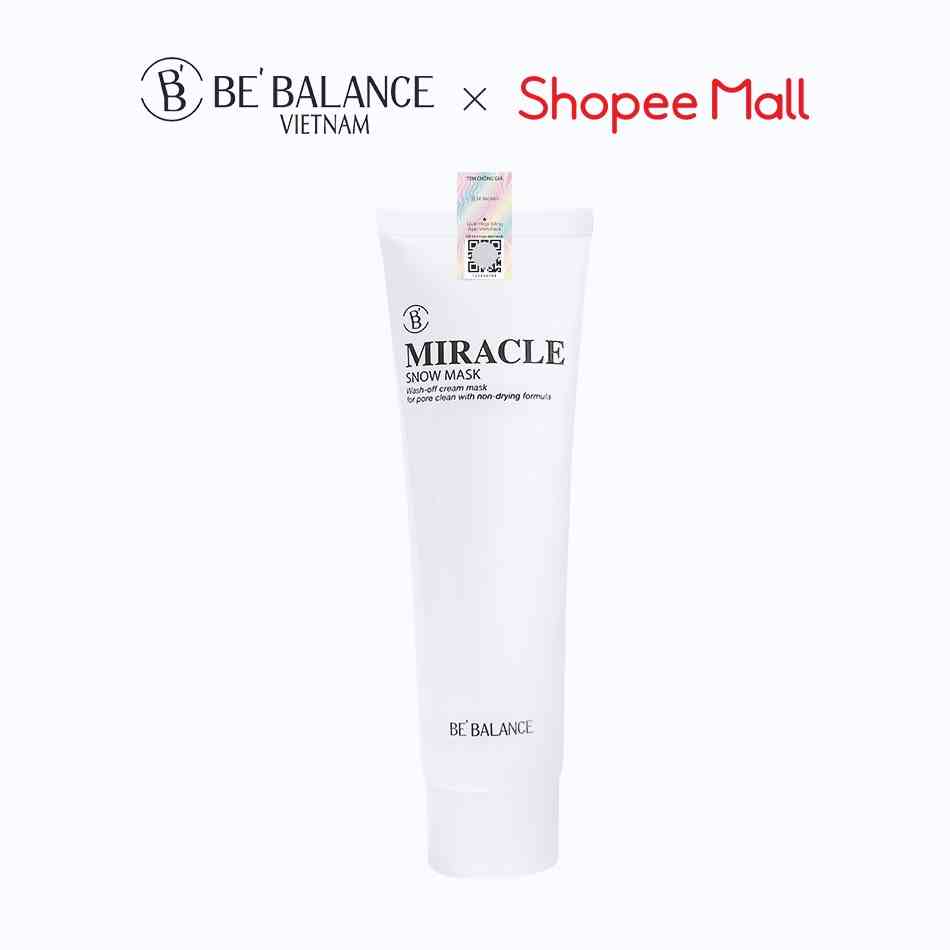 Be’Balance Mặt nạ ủ trắng Miracle Snow Mask 50gr