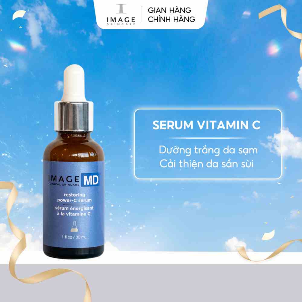 [Date 06.2024] Tinh chất trắng sáng và tái tạo da Image MD Restoring Power-C Serum 30ml