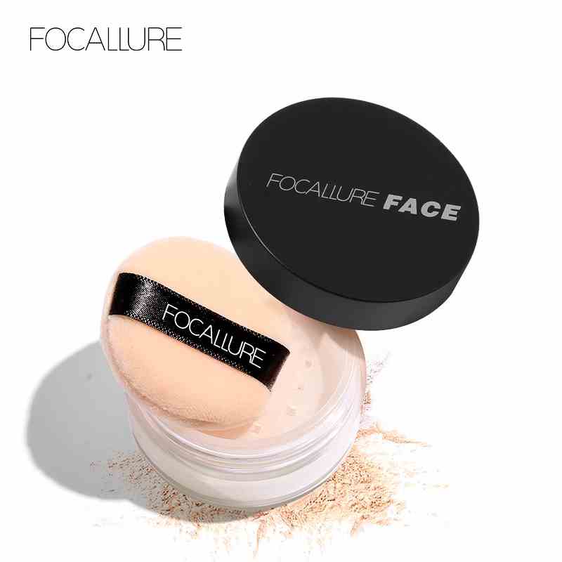 Phấn phủ FOCALLURE trang điểm nền 3 màu sắc tùy chọn 7g