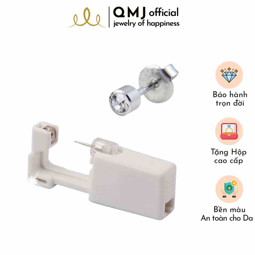 QMJ Máy Bấm Lỗ Tai,Mũi dùng một lần, sát khuẩn,an toàn, không đau - Q549