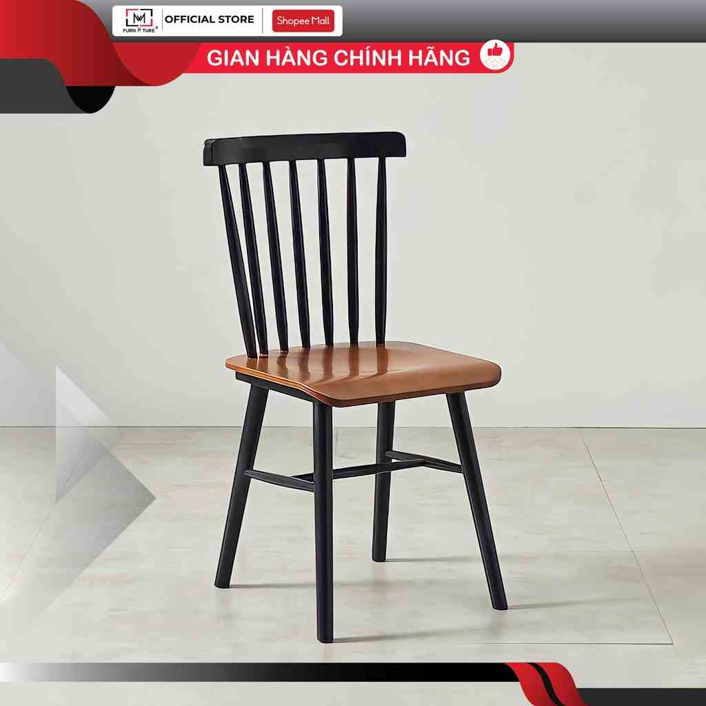 Ghế gỗ cao cấp hàng chuẩn xuất khẩu Hàn Quốc nhiều phối màu - thương hiệu MW FURNITURE - Nội thất căn hộ