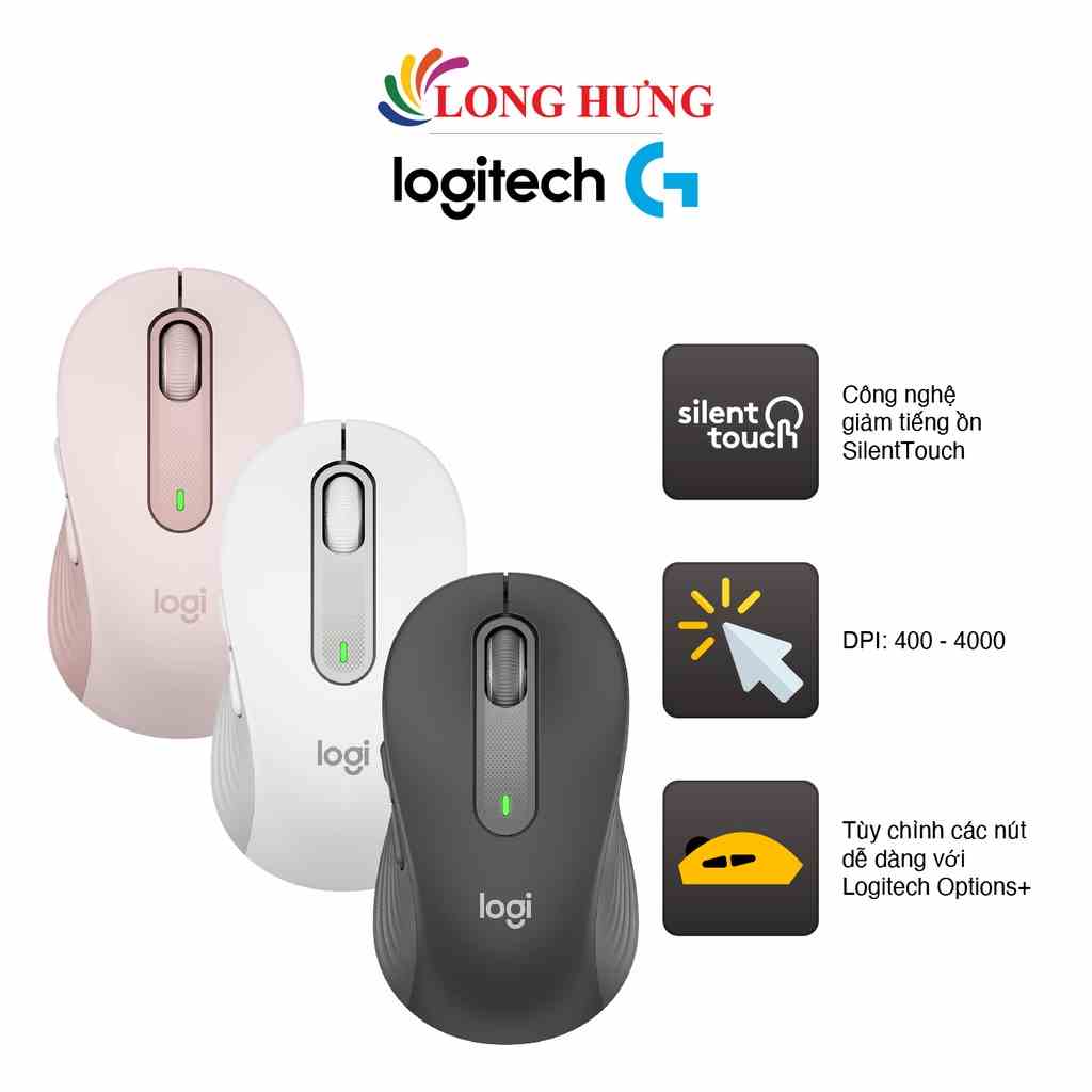 Chuột không dây Logitech Signature M650 - Hàng chính hãng