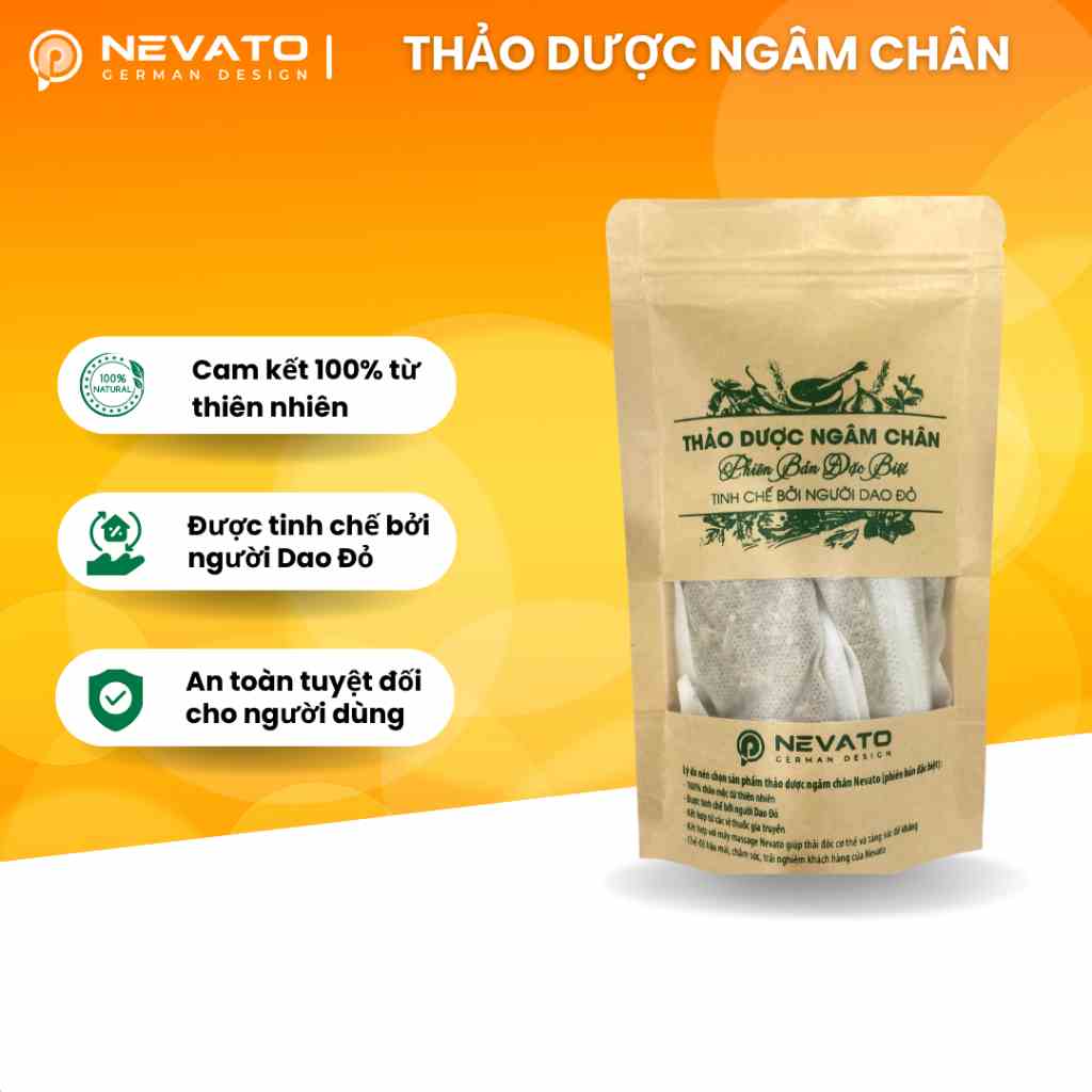 Thảo Dược Ngâm Chân Nevato NV-TD12 100 Gam