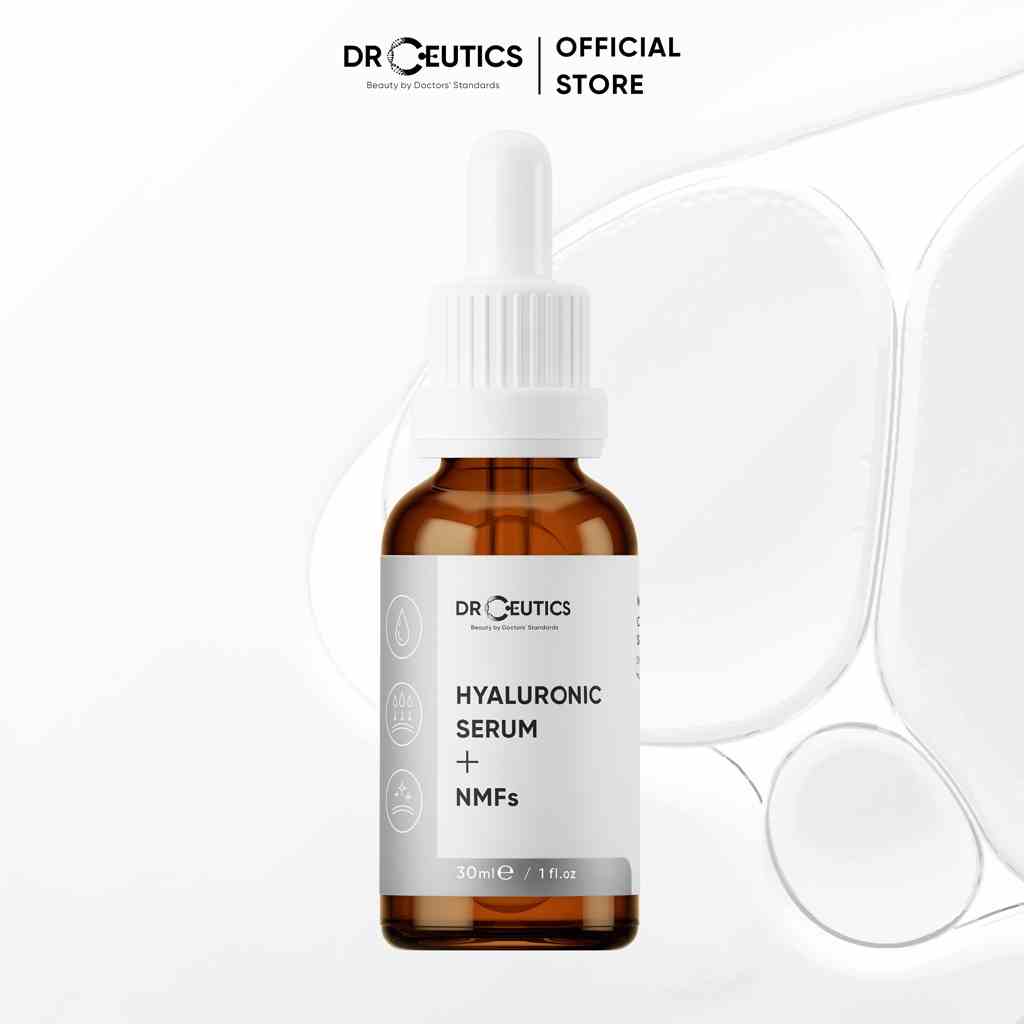 DRCEUTICS Tinh Chất HA Drceutics Cấp Ẩm Và Căng Bóng Da Hyaluronic Acid + NMFs 30ml