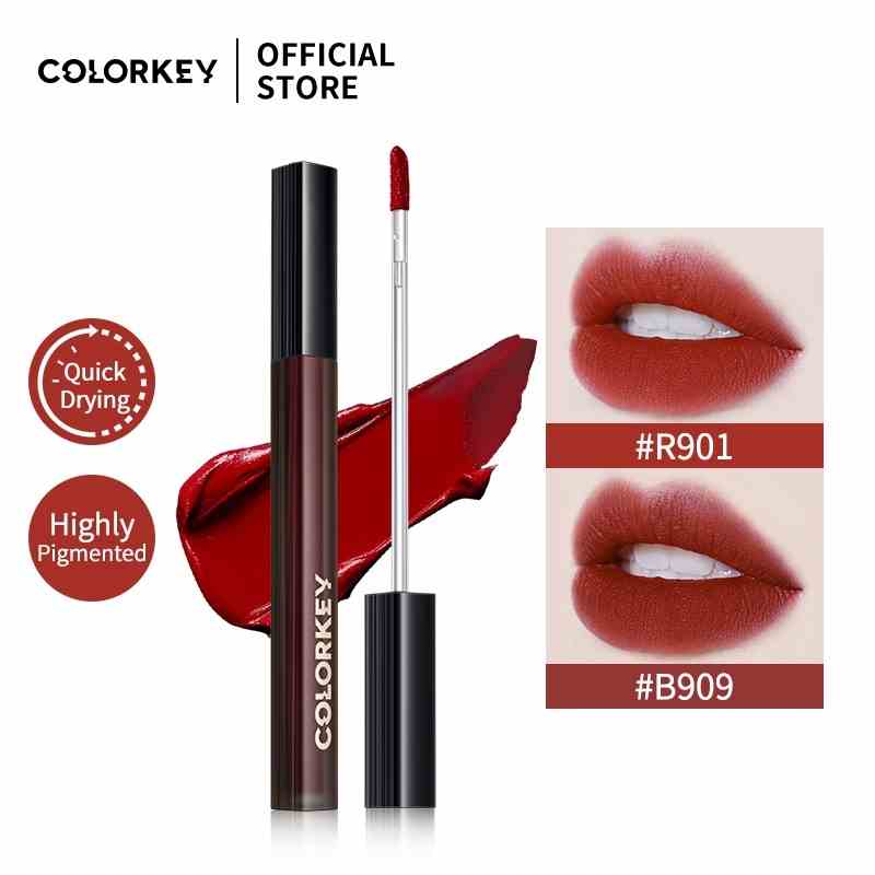 【COLORKEY】Son kem lì Colorkey dưỡng ẩm mềm mịn như lụa cao cấp 2g