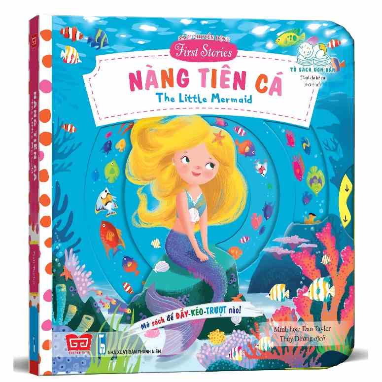 [Mã BMLTB35 giảm đến 35K đơn 99K] Sách chuyển động - First stories - The little mermaid – Nàng tiên cá