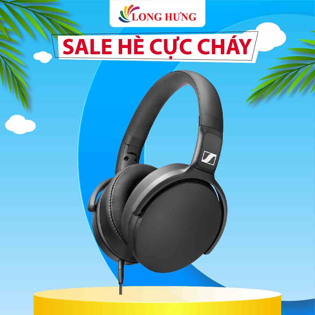 Tai nghe chụp tai có dây Sennheiser HD 400S - Hàng chính hãng