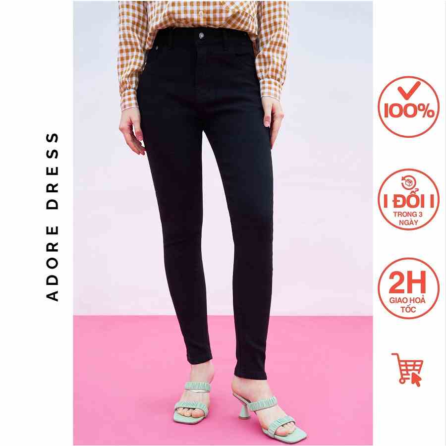 Quần skinny Jeans màu trắng, xanh, den basic 2JE1001 ADORE DRESS