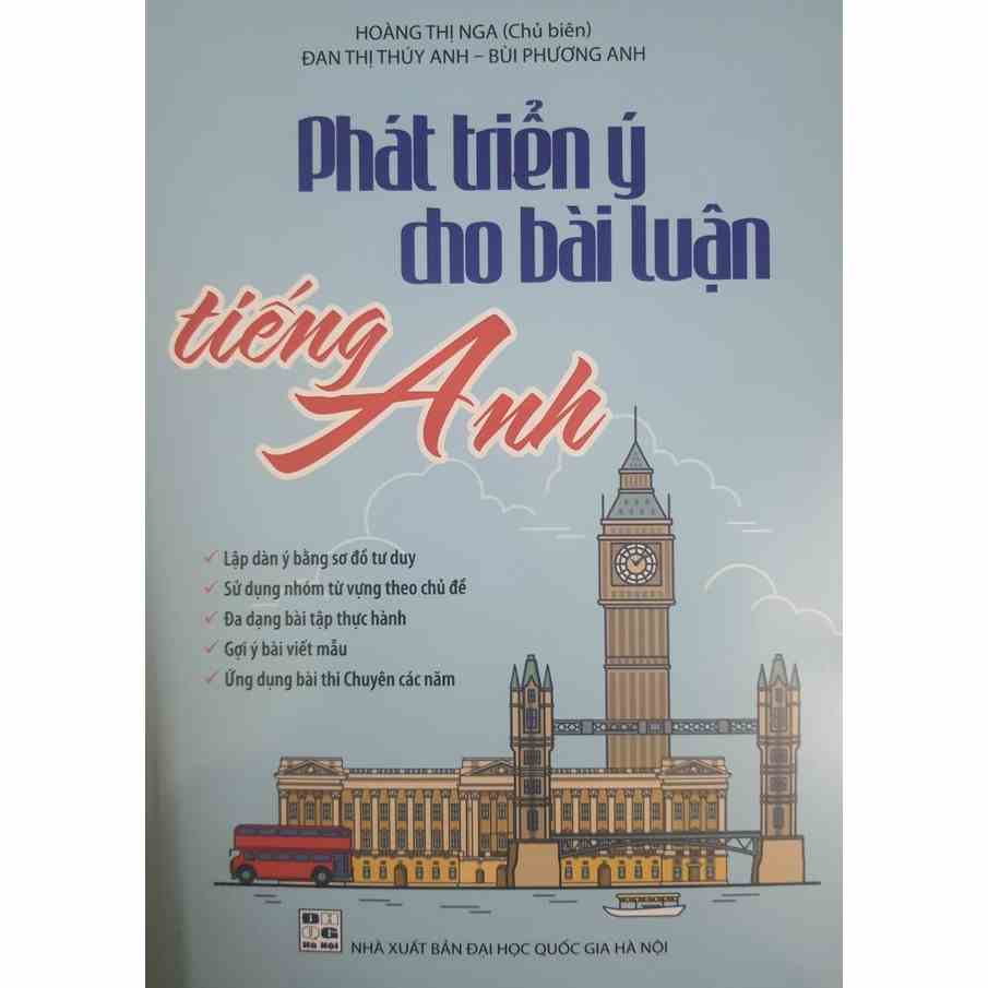 Sách - Phát triển ý cho bài luận Tiếng Anh