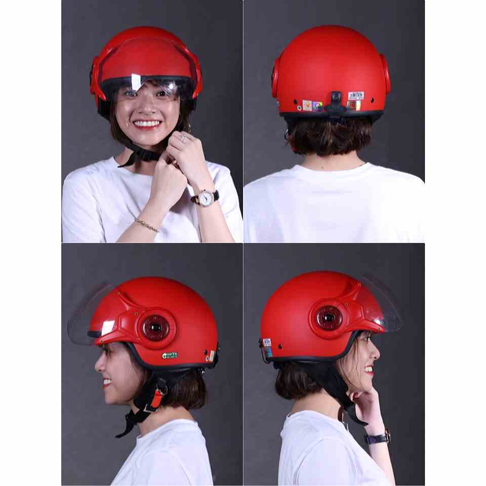 Mũ Bảo Hiểm CHITA HELMETS CT28(K) Loại Trơn