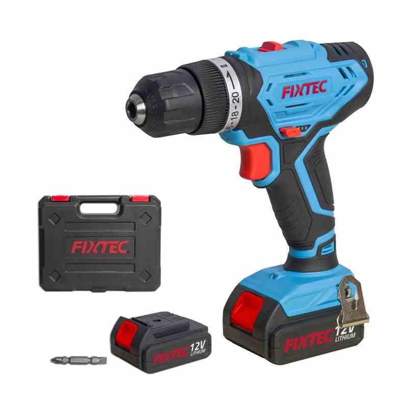 [Mã BMLTB200 giảm đến 100K đơn 499K] [Tặng MGG 100K ] Máy khoan pin không dây FIXTEC FCD12L06 tặng kèm thêm 1 pin