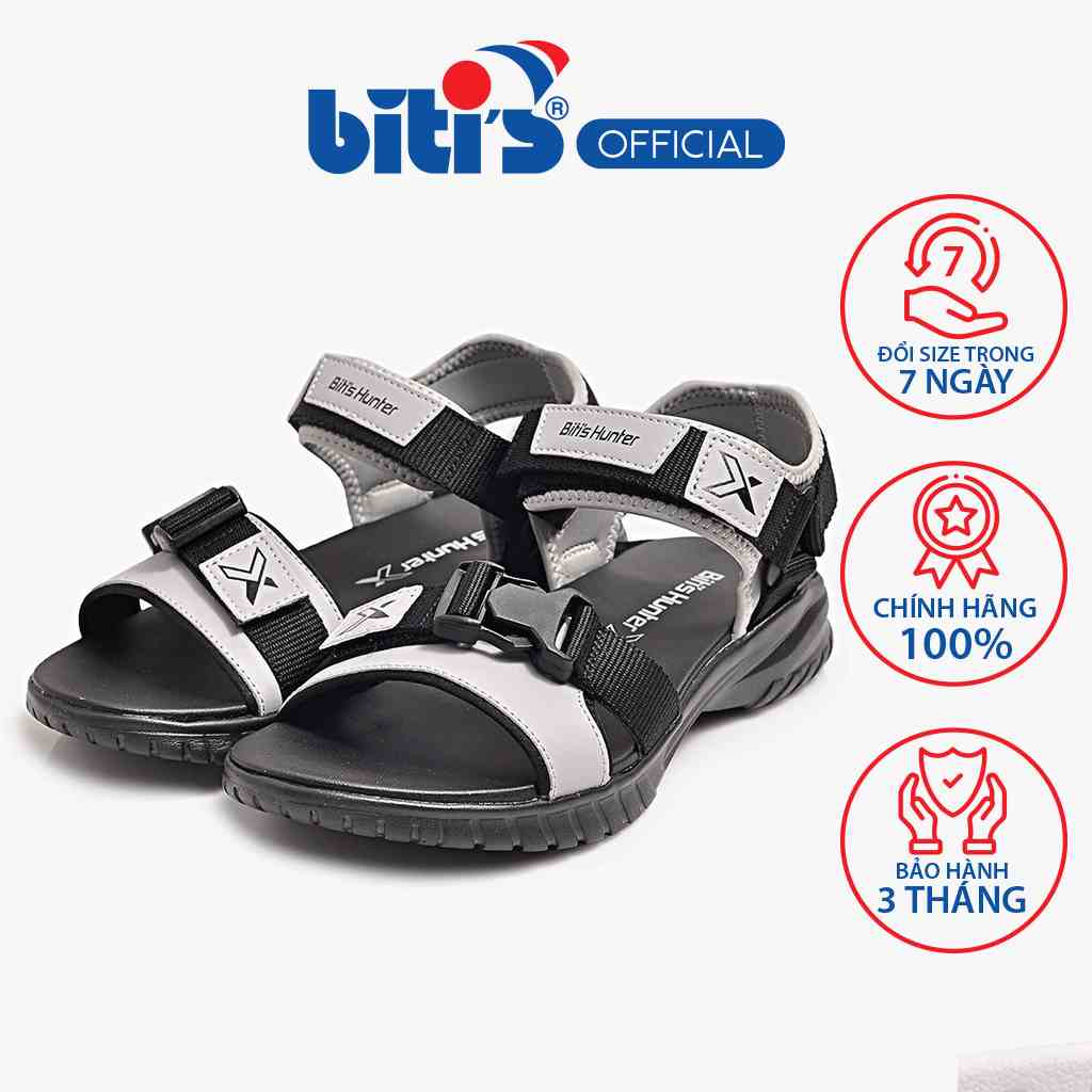 [Mã FA10K28 giảm đến 10k đơn 99k] Sandal Nam Eva Phun Bitis Hunter DEMH01000XAM (Xám)