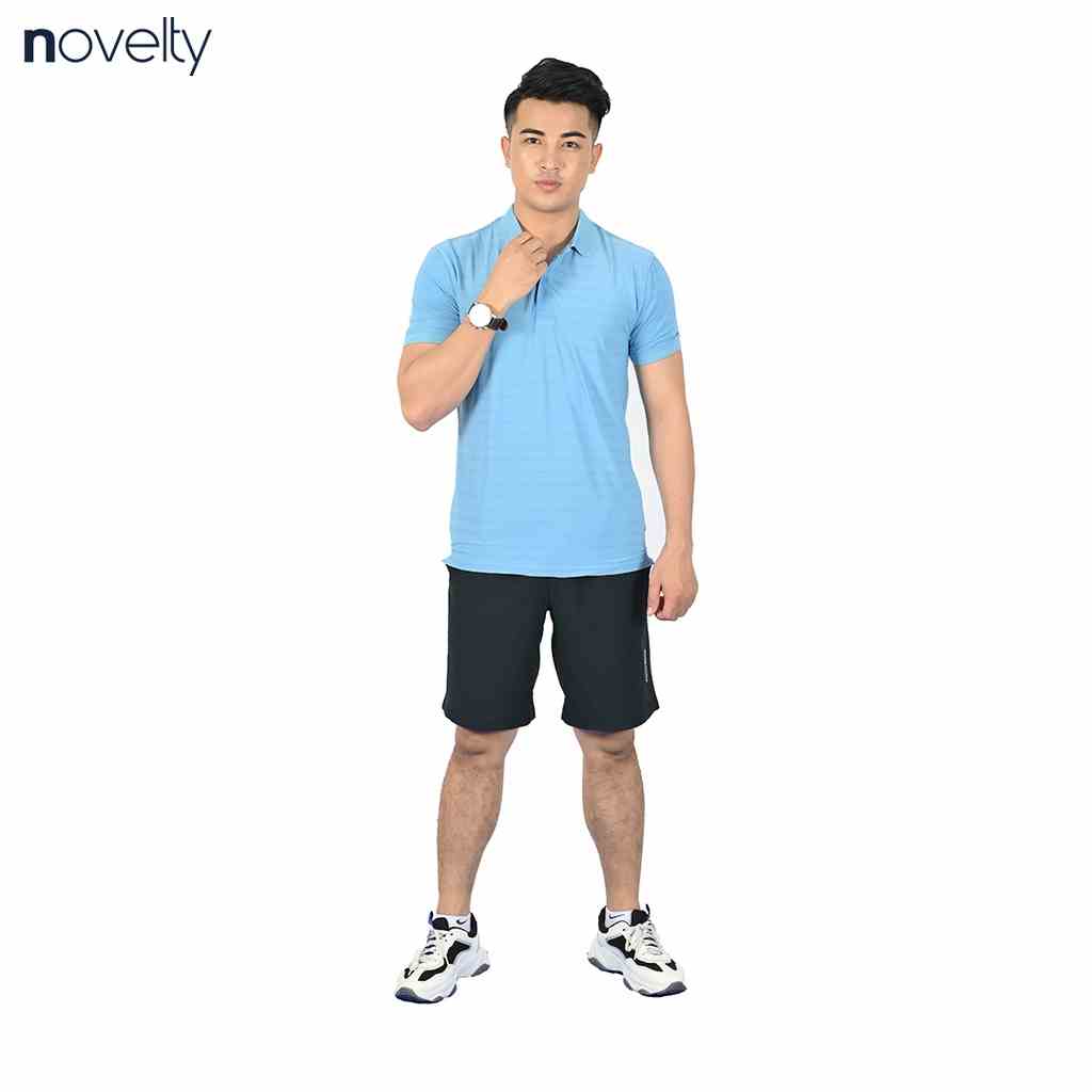 [Mã BMLTB35 giảm đến 35K đơn 99K] Quần Short Thể Thao Nam Novelty Màu Đen Form Classic 220103N