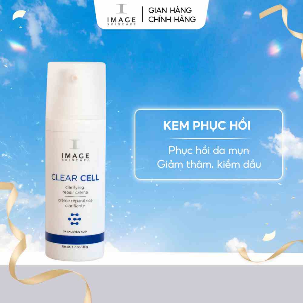 Kem kiểm soát mụn và điều tiết nhờn Image Clear Cell Clarifying Repair Creme