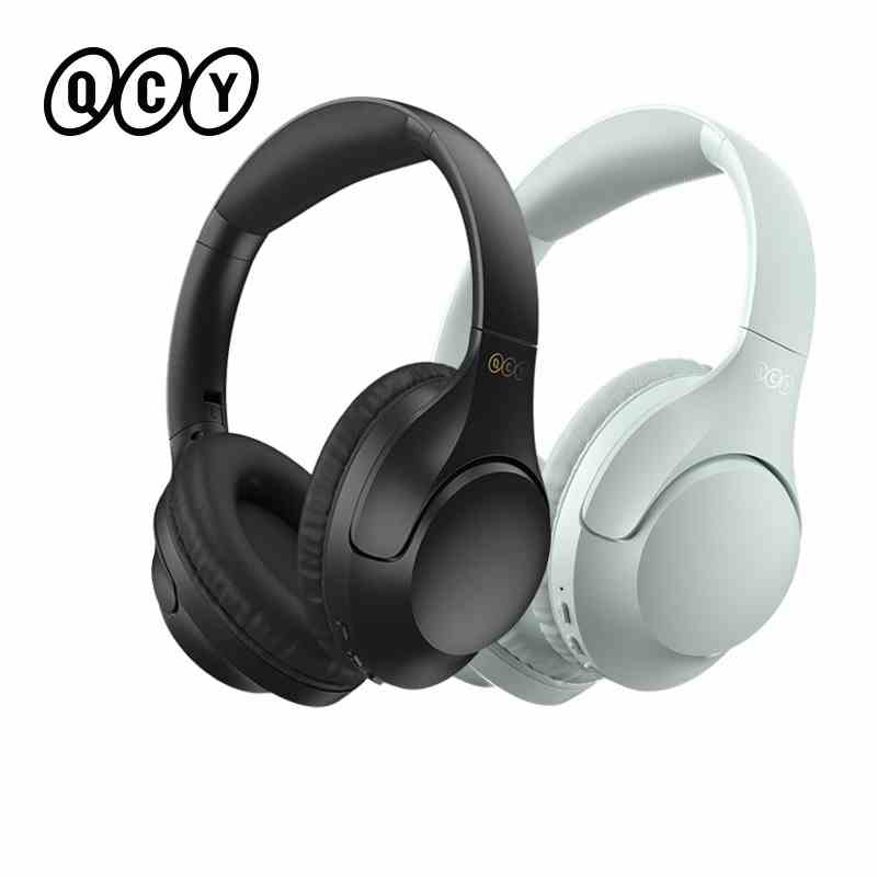 Tai nghe chụp tai không dây QCY H2 bluetooth 5.3 âm thanh hifi thời gian sử dụng 50 giờ 78ms gấp gọn lại được