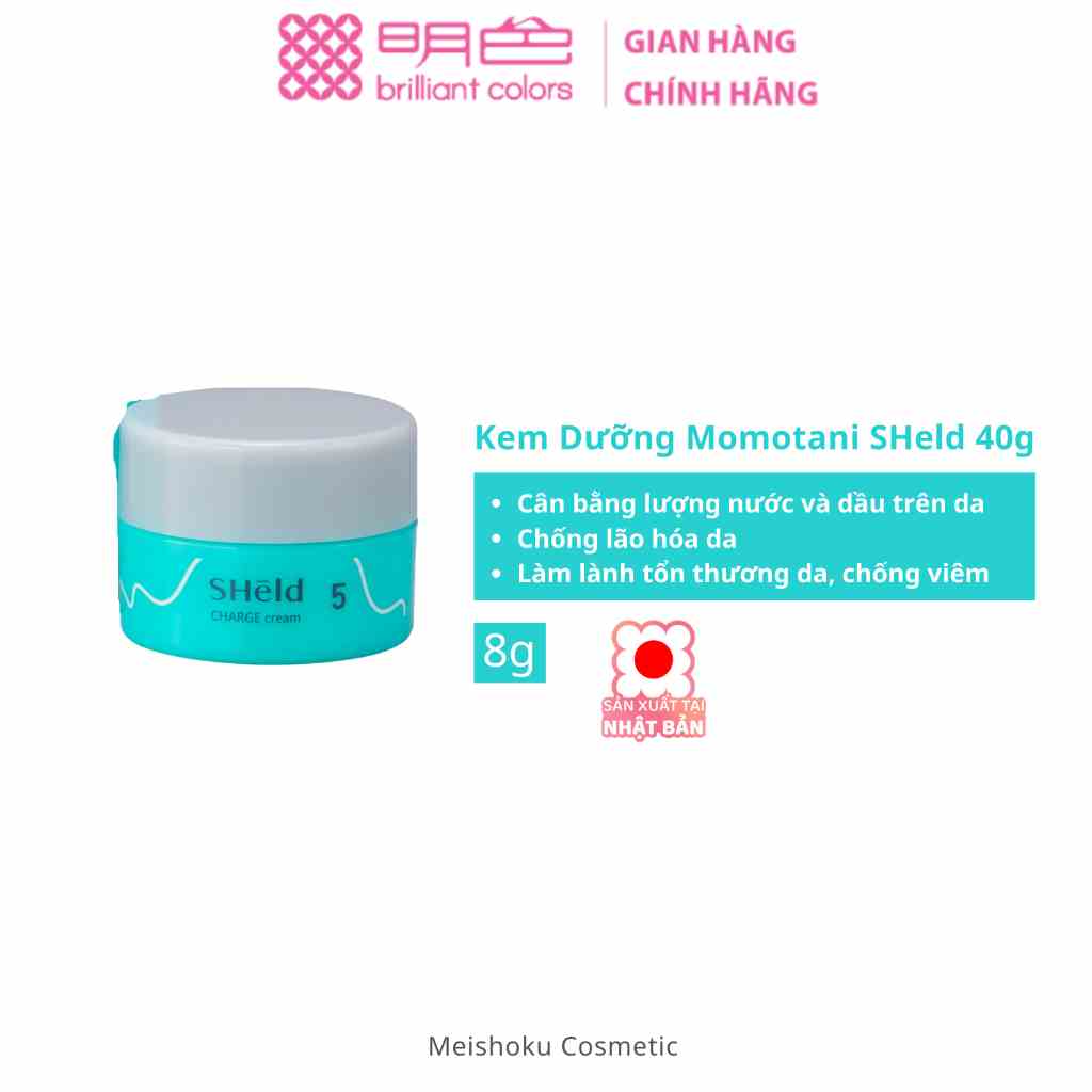 Momotani SHeld Charge Cream - Kem Dưỡng Momotani SHeld 8g