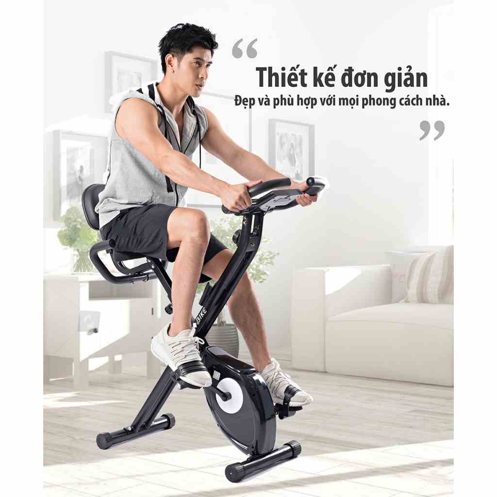 BG Xe đạp tập thể dục Exercise Bike YS04 Thái Lan HOT (BLACK)