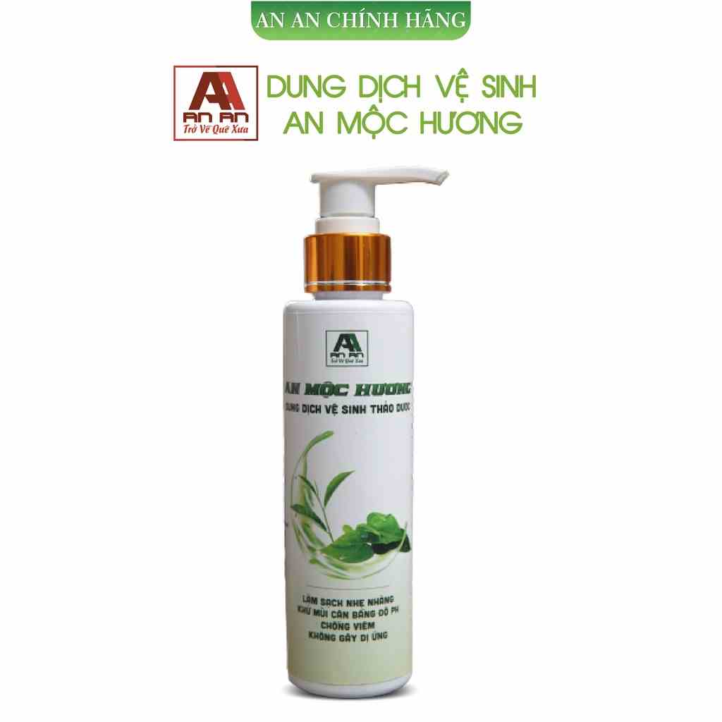 Dung dịch vệ sinh phụ nữ An AN khô thoáng vùng kín dung tích 150ml