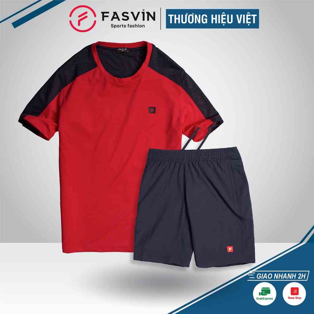 Bộ Quần ÁoThể Thao Nam FASVIN AT20278.HN Hàng Nhà Máy Chất Liệu tốt Phom Dáng Đẹp