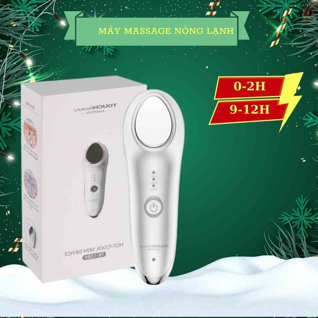 TB1389 Máy mssage nâng cơ đẩy tinh chất dưỡng trắng nóng lạnh ion TOUCHBeauty TB1389 mátxa trẻ hoá da cao cấp