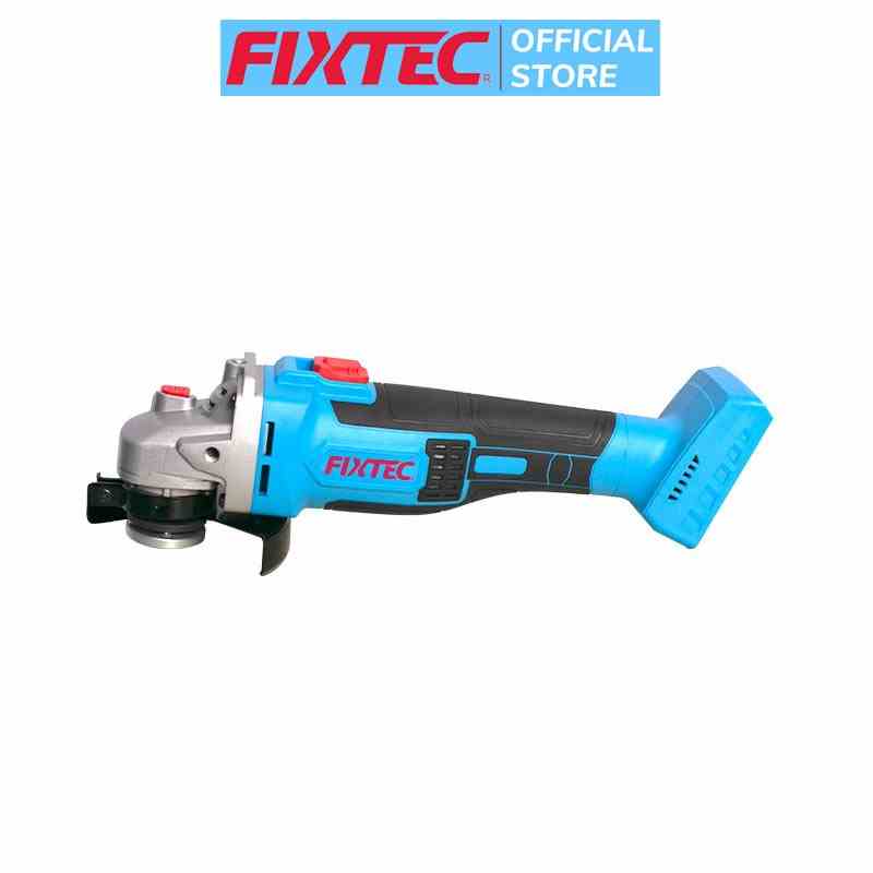 Thân máy mài góc dùng pin FIXTEC FCAG100LFX động cơ không chổi than, dùng cắt, mài đá, đánh bóng bề mặt kim loại