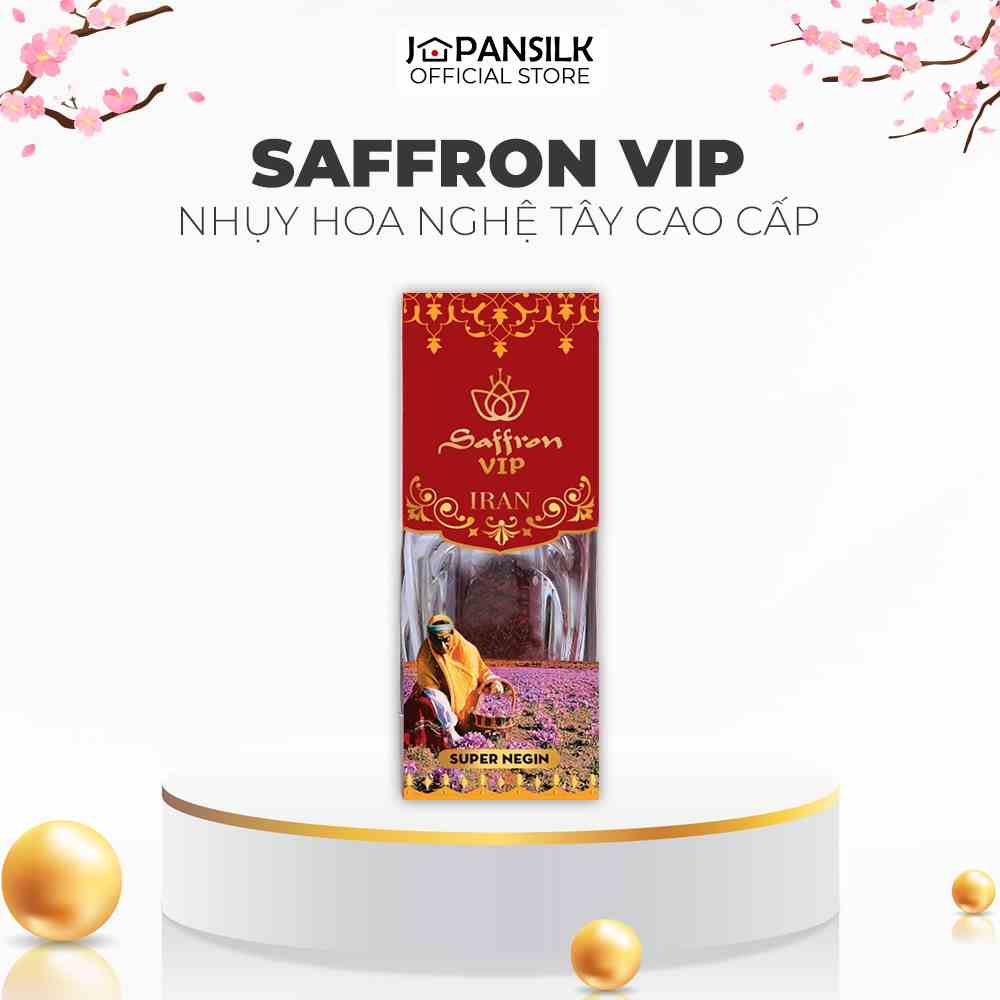 [Mã BMLTA35 giảm đến 35K đơn 99K] Nhụy Hoa Nghệ Tây Cao Cấp Saffron VIP Lọ 1Gr