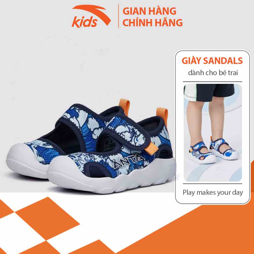 [Mã BMLTB35 giảm đến 35K đơn 99K] Sandals thể thao bé trai Anta Kids 312220008