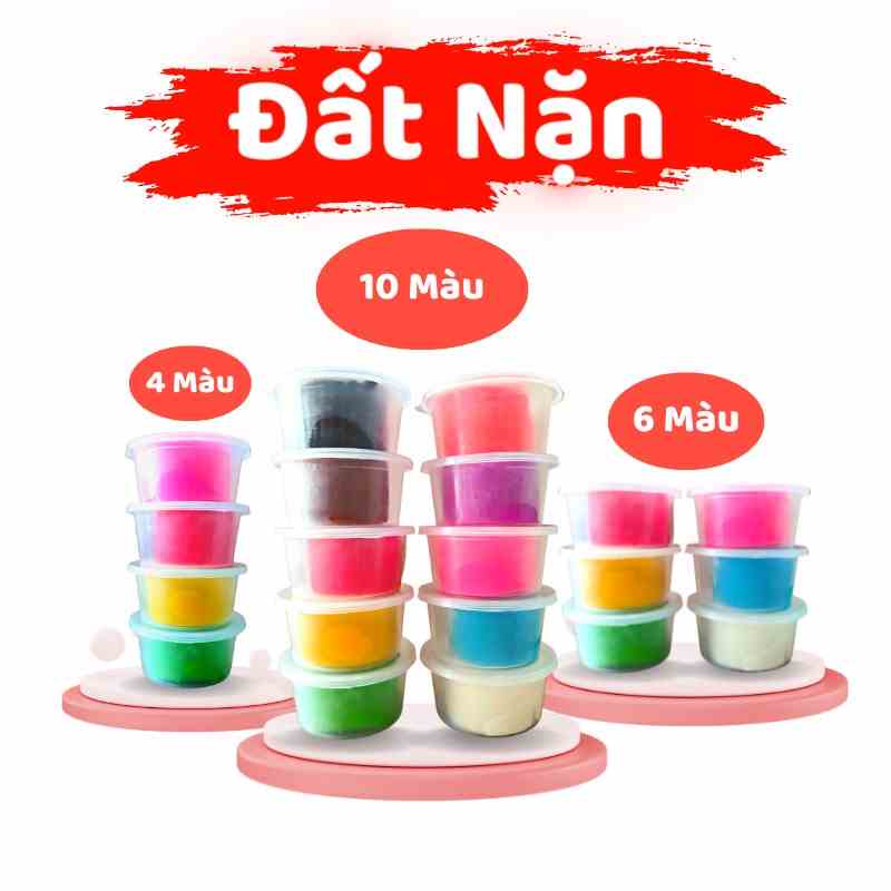 [Mã BMLT35 giảm đến 35K] Đất Nặn An Toàn VIJAGO Làm Từ Bột Mì Không Khô Không Bết Dính Đồ Chơi Thủ Công Sáng Tạo Cho Bé