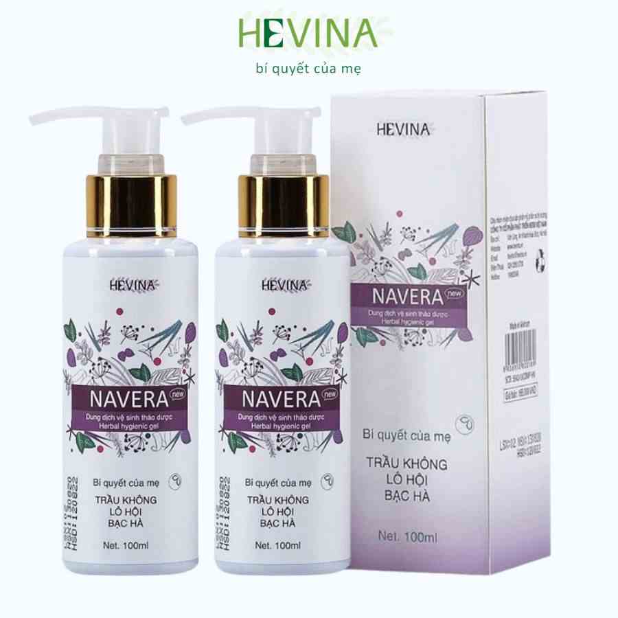 [Mã BMLTB35 giảm đến 35K đơn 99K] Dung Dịch Vệ Sinh Thảo Dược HEVINA 100ml