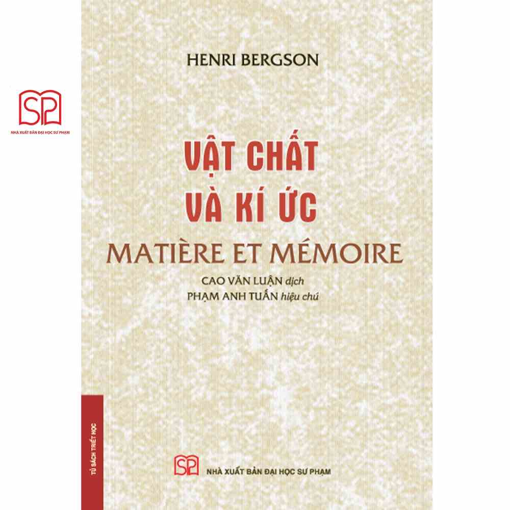 [Mã BMLTB35 giảm đến 35K đơn 99K] Sách - Vật chất và kí ức - NXB Đại học Sư Phạm