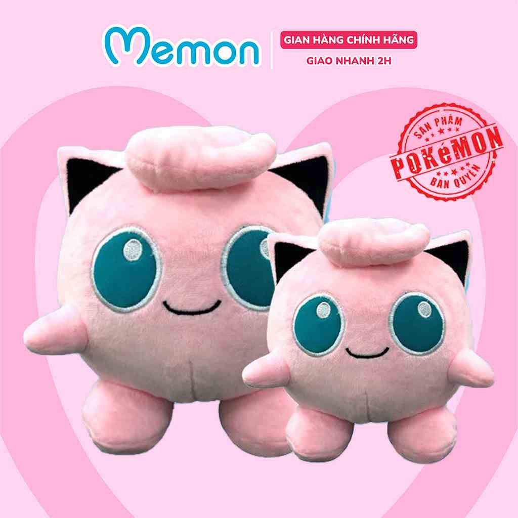 Gấu Bông Purin Hồng Pokemon Cấp Memon