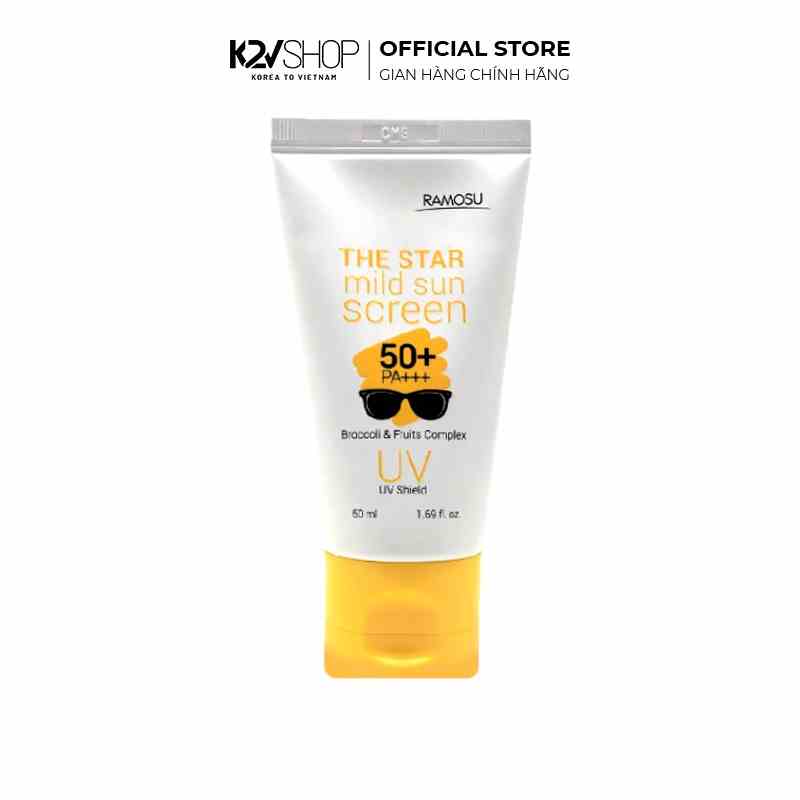 Kem Chống Nắng Hằng Ngày Ramosu Mild Sunscreen 50ml - K2V Shop