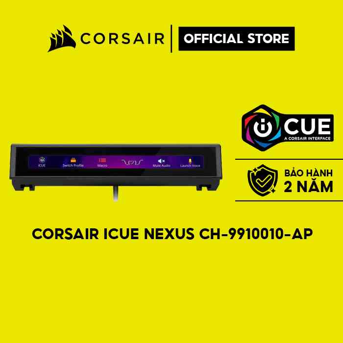 [Mã ELCL7 giảm 7% đơn 300K] Bảng điều khiển bằng cảm ứng Corsair iCUE NEXUS CH-9910010-AP