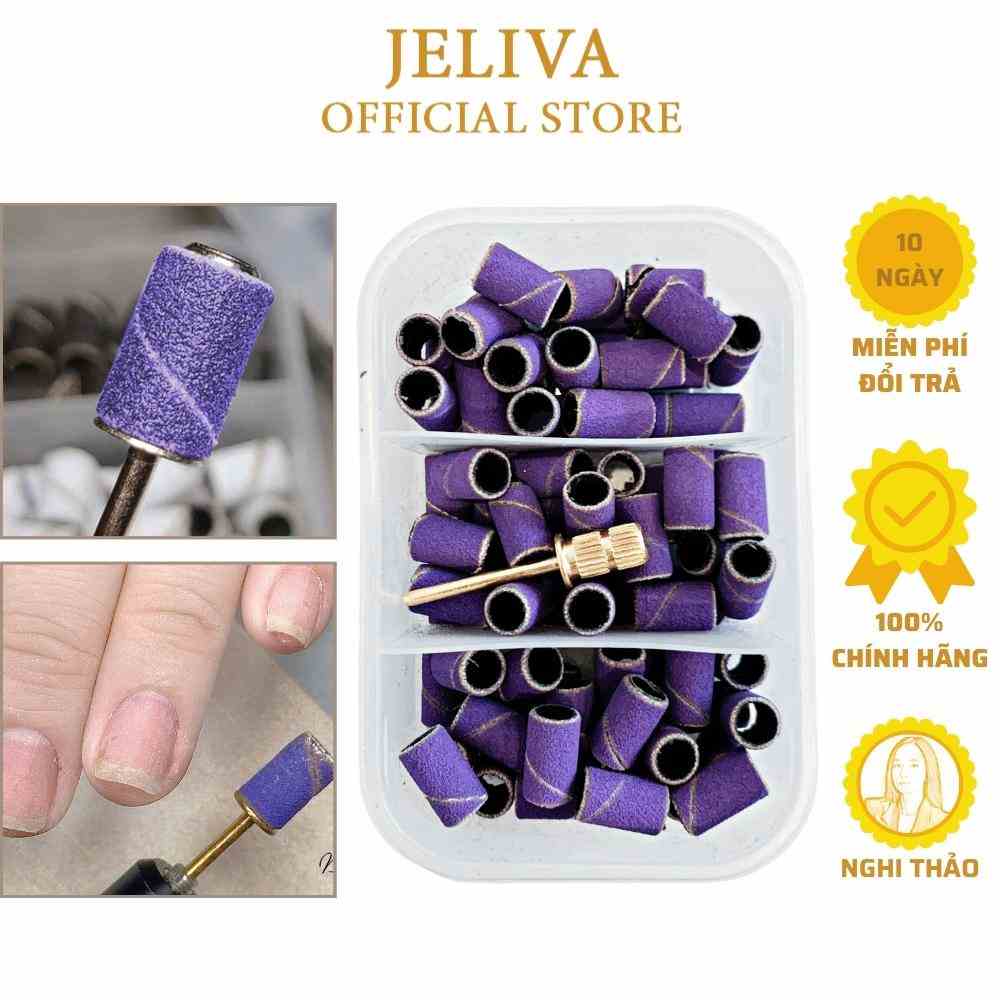 Set đầu mài nhám nail JELIVA