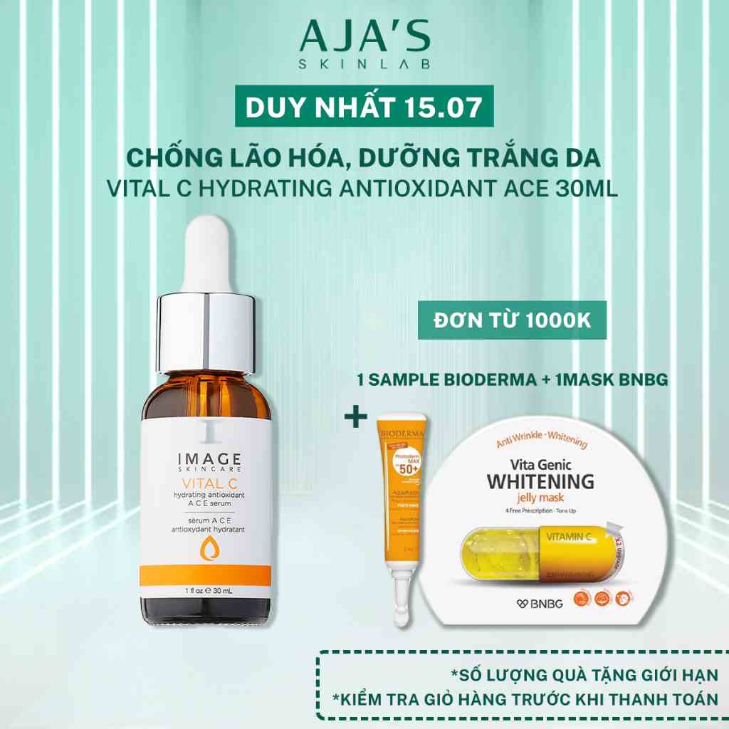 Serum bổ sung 3 loại vitamin A-C-E Image Skincare Vital C Hydrating Antioxidant ACE 30ml - AJAS SKINLAB