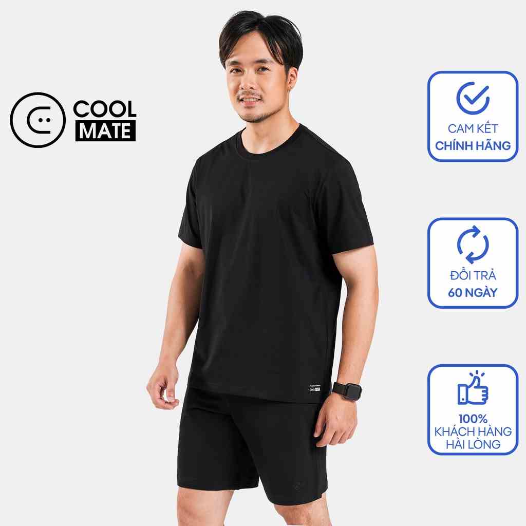 Áo thun nam ngắn tay Cotton Compact phiên bản Premium chống nhăn Coolmate