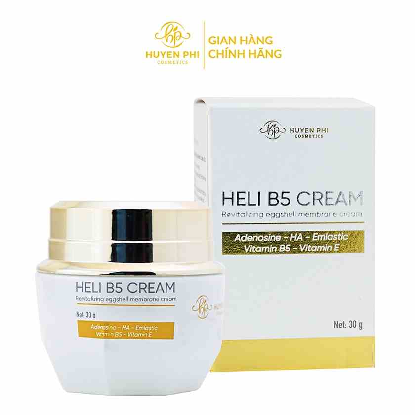 Heli B5 Cream Huyền Phi - Kem dưỡng hỗ trợ tái tạo, phục hồi da