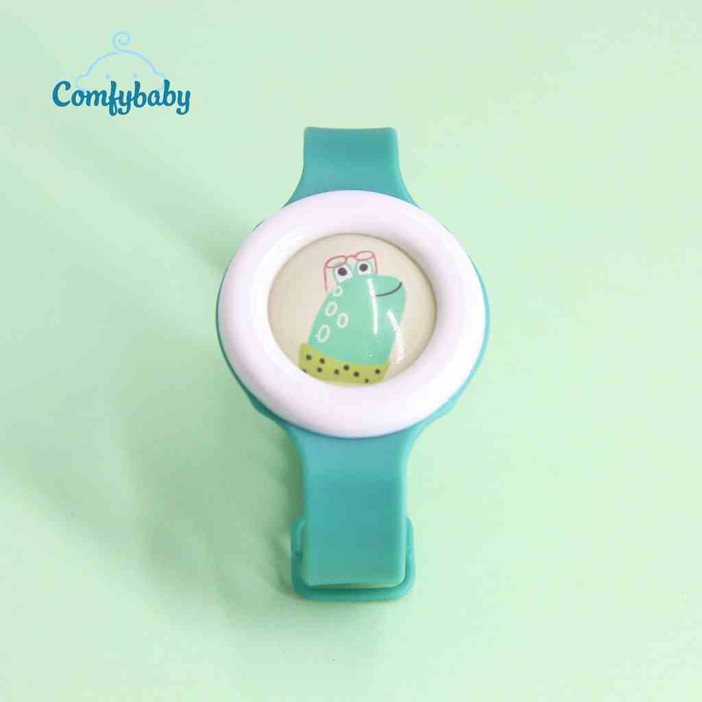 [Mã BMLTB35 giảm đến 35K đơn 99K] Đồng hồ/kẹp/vòng tay chống muỗi cho bé KUB - Comfybaby hương tinh dầu tự nhiên